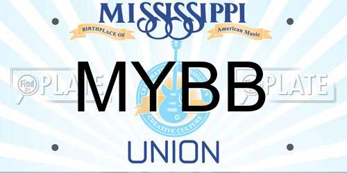 MYBB Mississippi License Plate