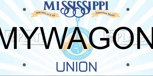 MYWAGON Mississippi License Plate