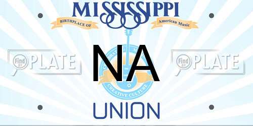 NA Mississippi License Plate