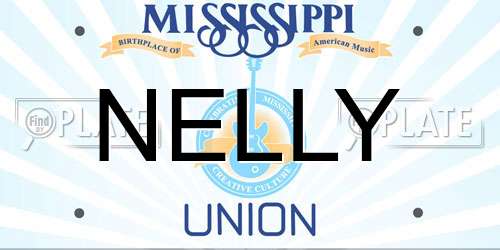 NELLY Mississippi License Plate