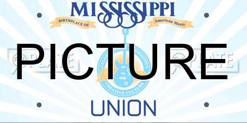 PICTURE Mississippi License Plate