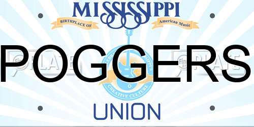 POGGERS Mississippi License Plate