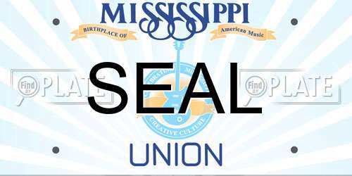 SEAL Mississippi License Plate