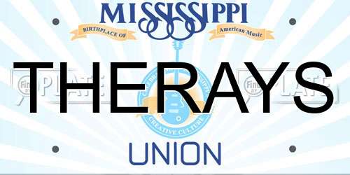 THERAYS Mississippi License Plate