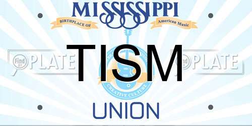 TISM Mississippi License Plate