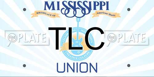 TLC Mississippi License Plate
