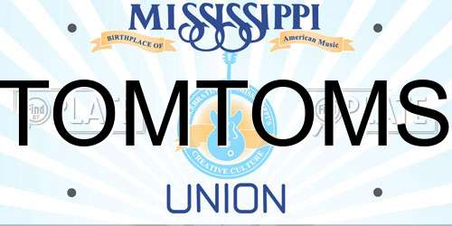 TOMTOMS Mississippi License Plate