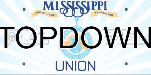 TOPDOWN Mississippi License Plate