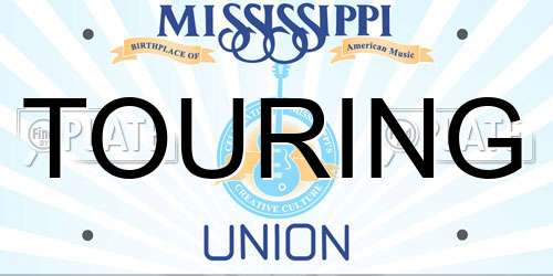 TOURING Mississippi License Plate