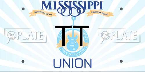 TT Mississippi License Plate