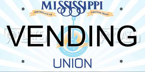 VENDING Mississippi License Plate