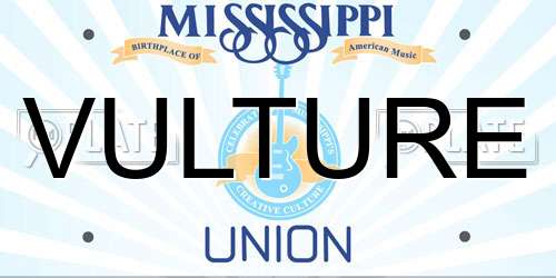 VULTURE Mississippi License Plate