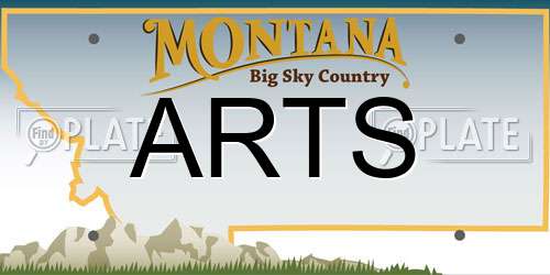 ARTS Montana License Plate