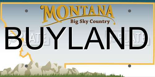 BUYLAND Montana License Plate