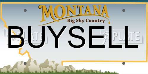 BUYSELL Montana License Plate