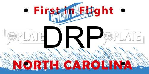 DRP North Carolina License Plate
