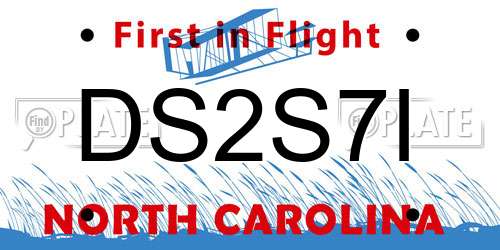 DS2S7I North Carolina License Plate