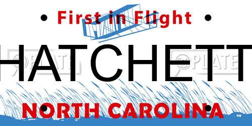 HATCHETT North Carolina License Plate