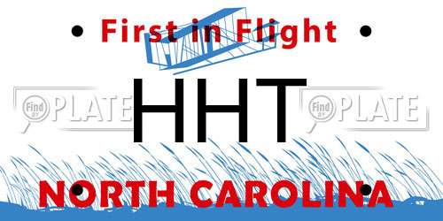 HHT North Carolina License Plate