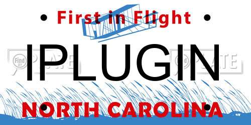 IPLUGIN North Carolina License Plate