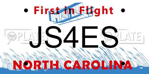 JS4ES North Carolina License Plate