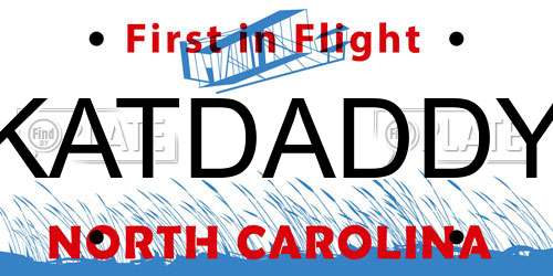 KATDADDY North Carolina License Plate