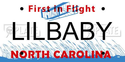 LILBABY North Carolina License Plate