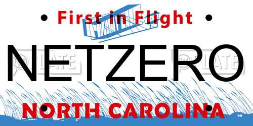 NETZERO North Carolina License Plate