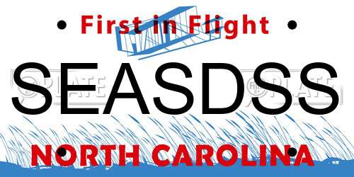 SEASDSS North Carolina License Plate