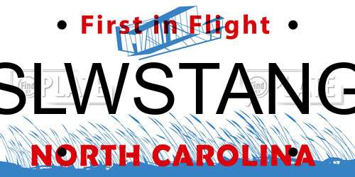 SLWSTANG North Carolina License Plate