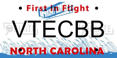 VTECBB North Carolina License Plate