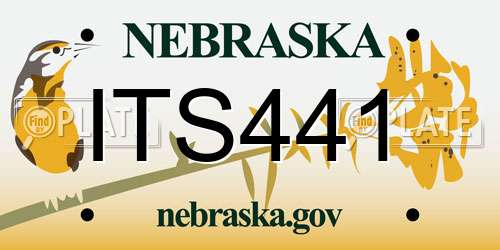 ITS441 Nebraska License Plate