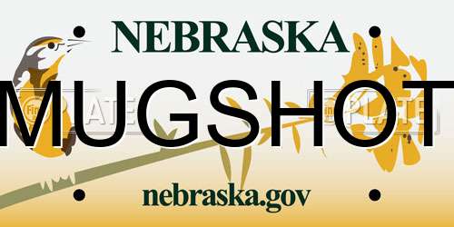 MUGSHOT Nebraska License Plate