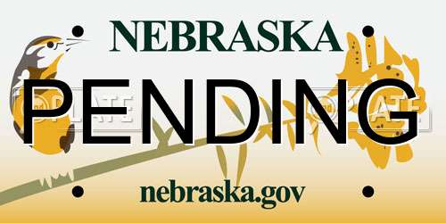 PENDING Nebraska License Plate
