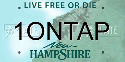1ONTAP New Hampshire License Plate