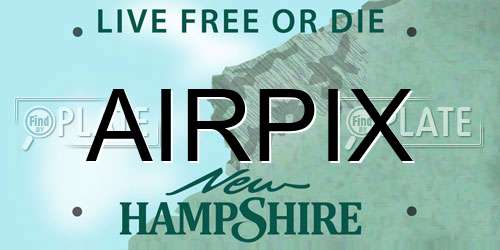 AIRPIX New Hampshire License Plate