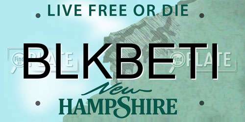 BLKBETI New Hampshire License Plate