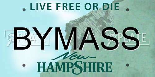 BYMASS New Hampshire License Plate
