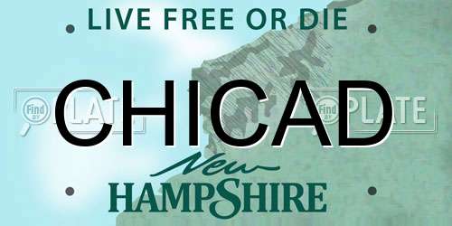 CHICAD New Hampshire License Plate