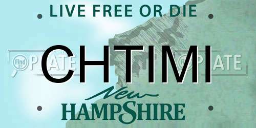 CHTIMI New Hampshire License Plate