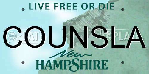 COUNSLA New Hampshire License Plate