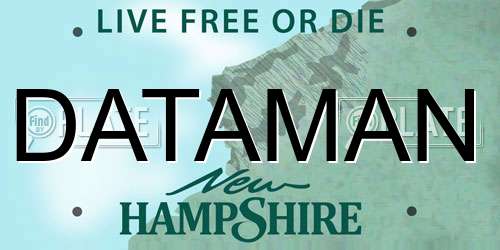 DATAMAN New Hampshire License Plate