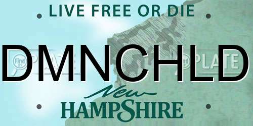 DMNCHLD New Hampshire License Plate
