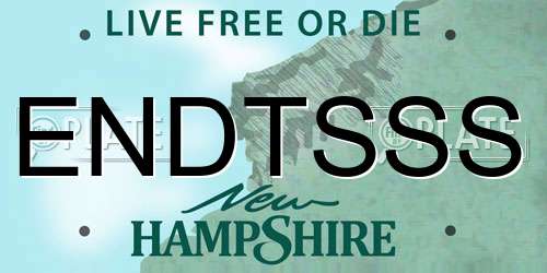 ENDTSSS New Hampshire License Plate