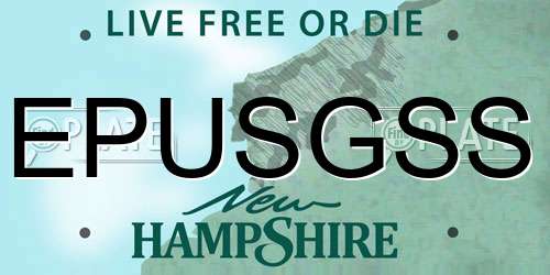 EPUSGSS New Hampshire License Plate