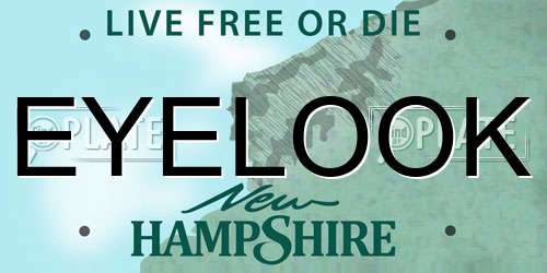 EYELOOK New Hampshire License Plate