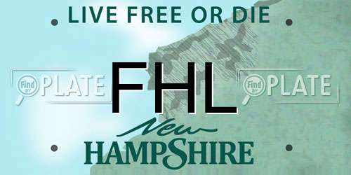 FHL New Hampshire License Plate