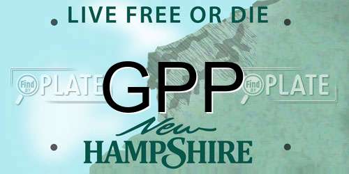 GPP New Hampshire License Plate