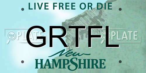 GRTFL New Hampshire License Plate