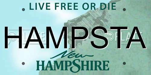 HAMPSTA New Hampshire License Plate